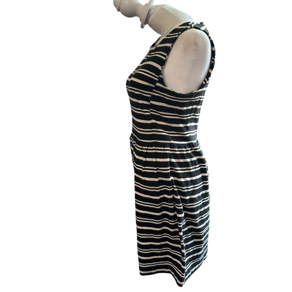 Madewell Black and White Sheath Dress - Picture 3 of 6